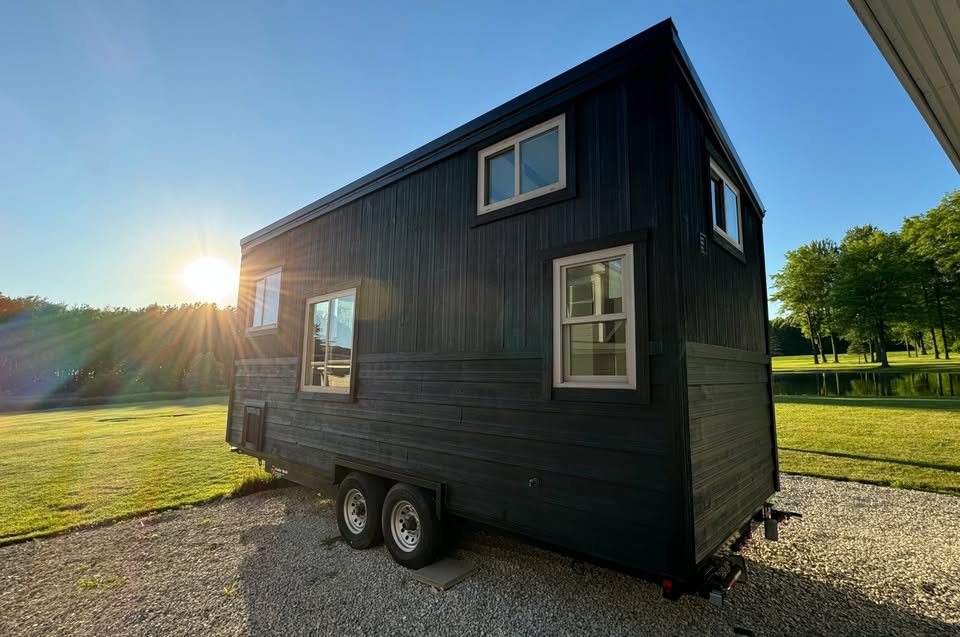 Brand new tiny house on wheels