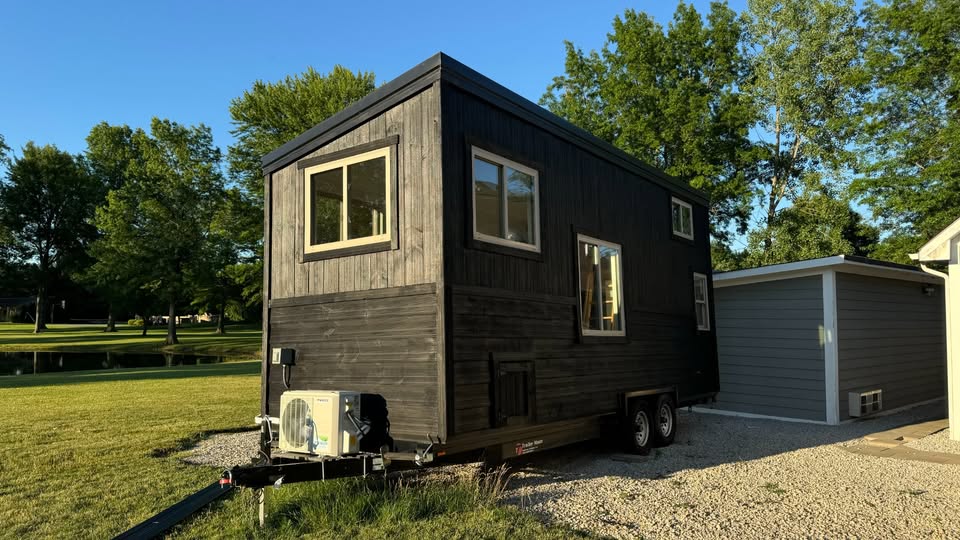 Brand new tiny house on wheels